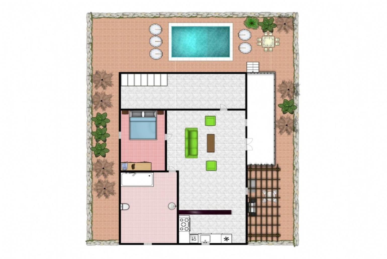 Villa Ramos Dos Puerto Calero Eksteriør bilde